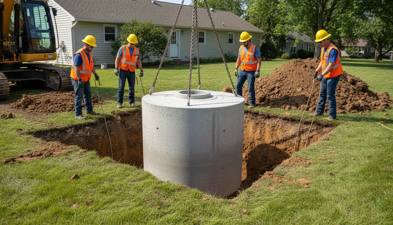 septic tank installation wide